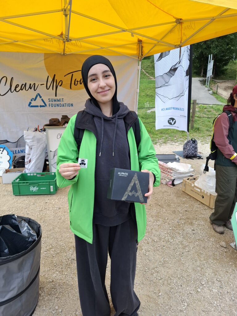 Ramassage de déchets NEYA Charity — La Robella, Suisse, 13 septembre 2025